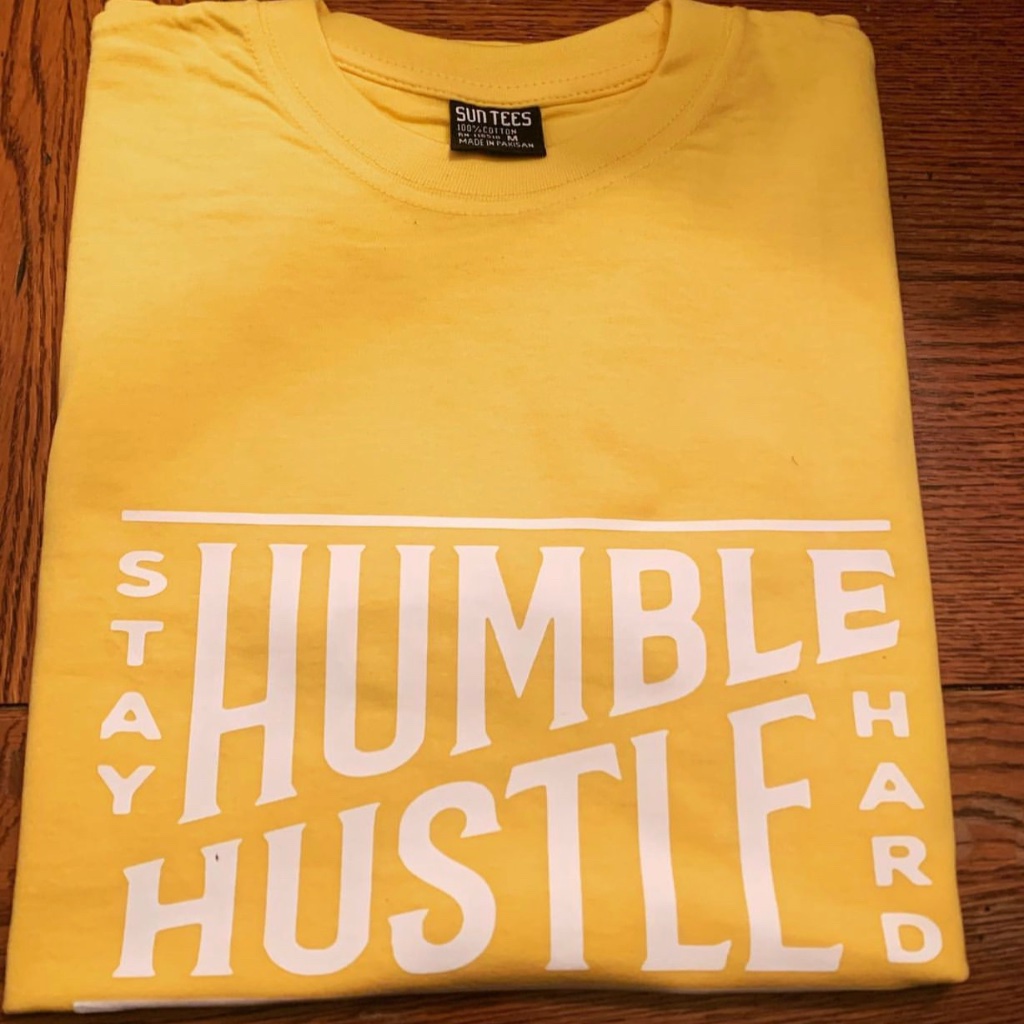 Brand New Stay Humble Hustle Hard Tshirt